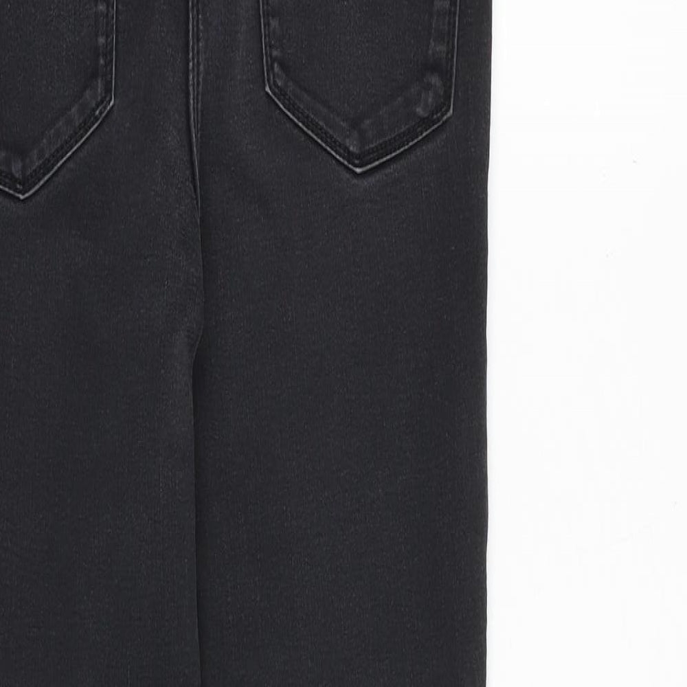 Debenhams Womens Grey Cotton Jegging Jeans Size 8 Regular