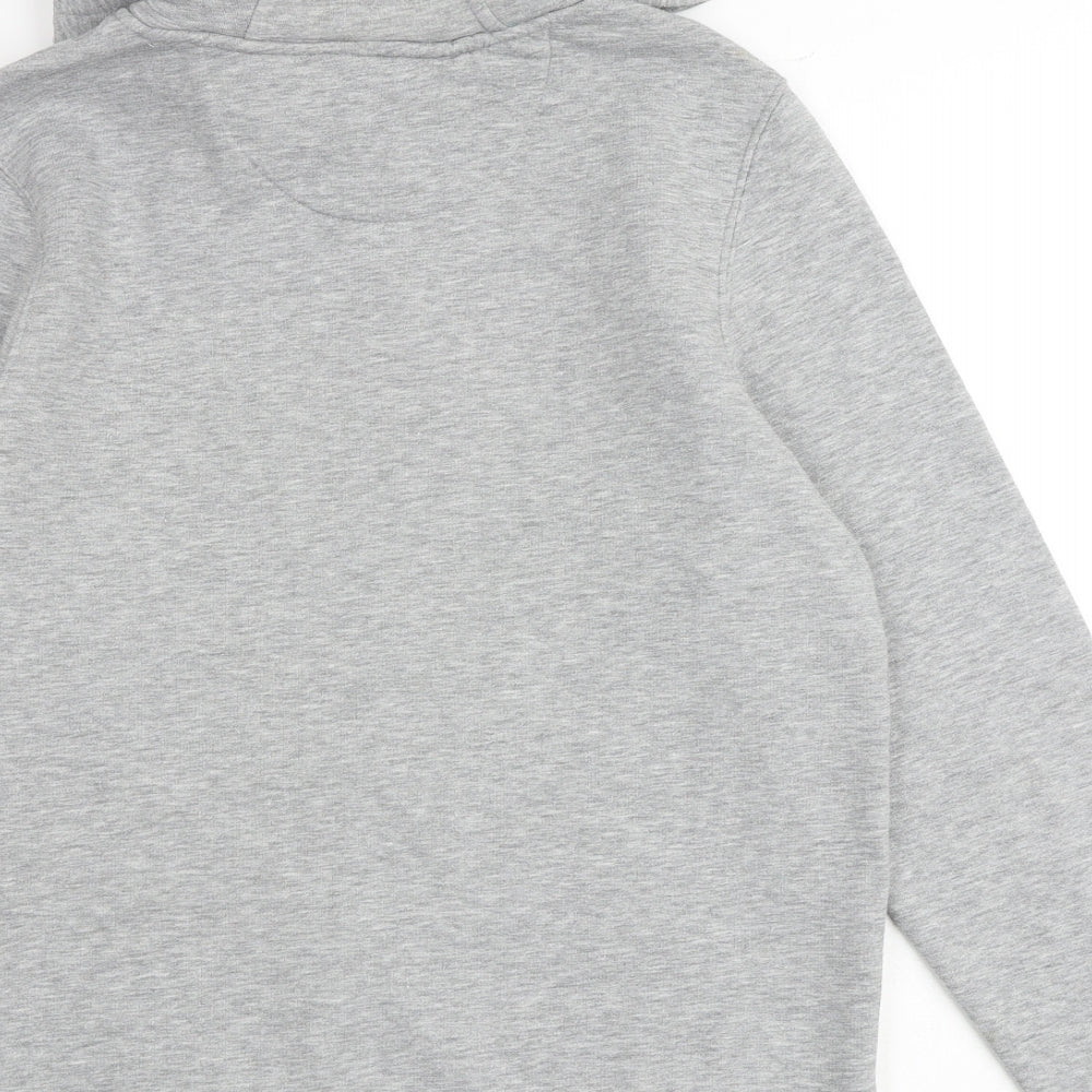 LA Galaxy Mens Grey Cotton Pullover Sweatshirt Size S