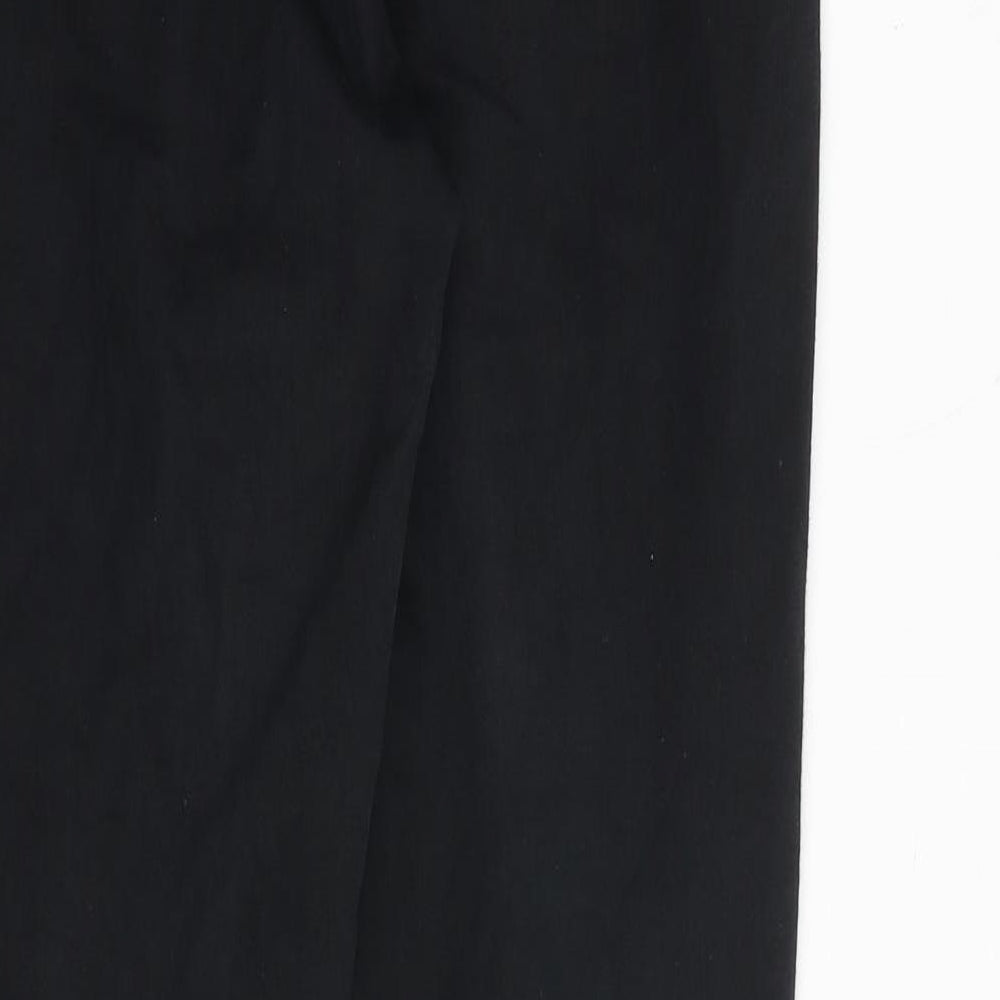 Topshop Womens Black Cotton Skinny Jeans Size 30 in Regular Zip