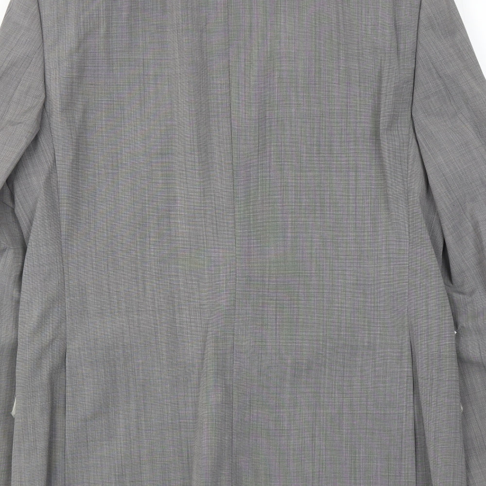 Mens UK Size 38 French Connection Regular Grey Suit Jacket