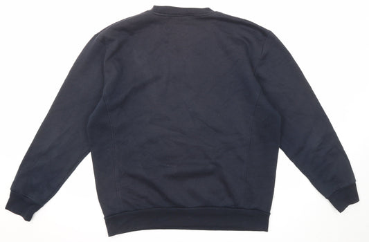 Mens UK Size L Slazenger Blue Pullover Sweatshirt