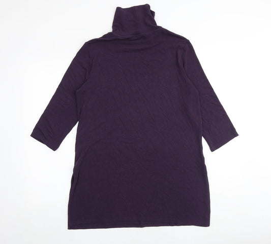 Womens UK Size 14 Marks and Spencer Purple Pullover Jumper