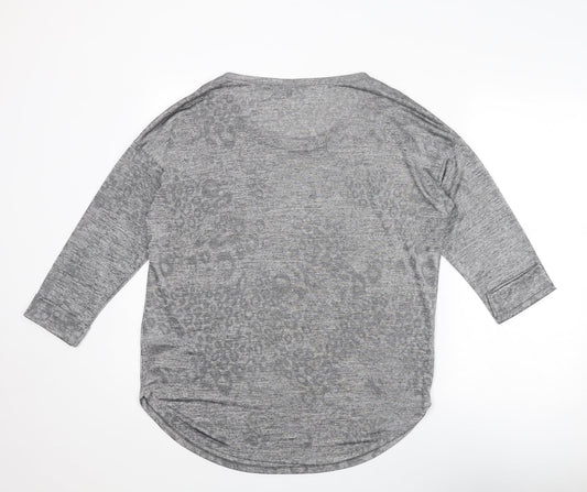 Womens UK Size M Wallis Grey Pullover Jumper