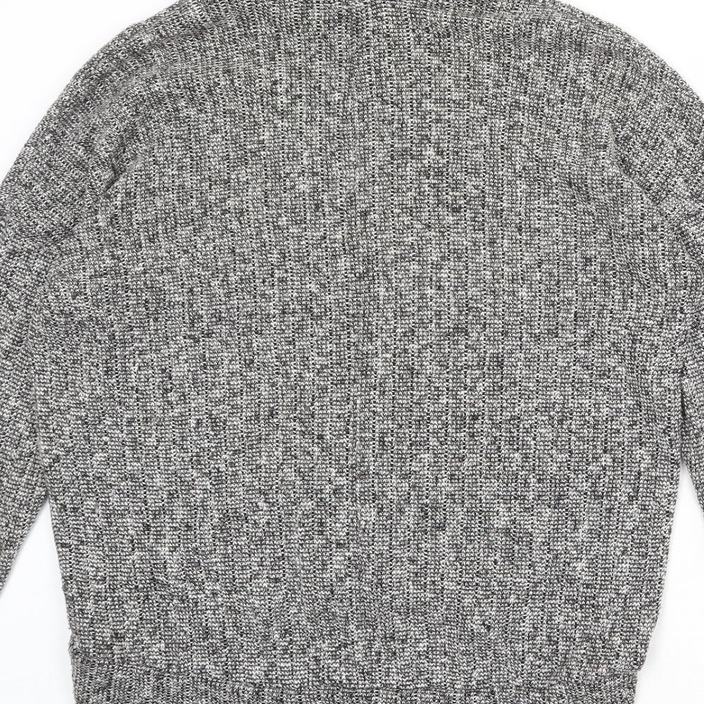 Womens UK Size 10 Topshop Grey Pullover Jumper