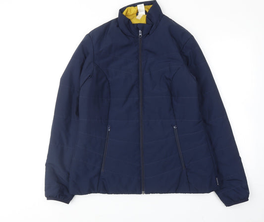 Womens UK Size L DECATHLON Blue Jacket