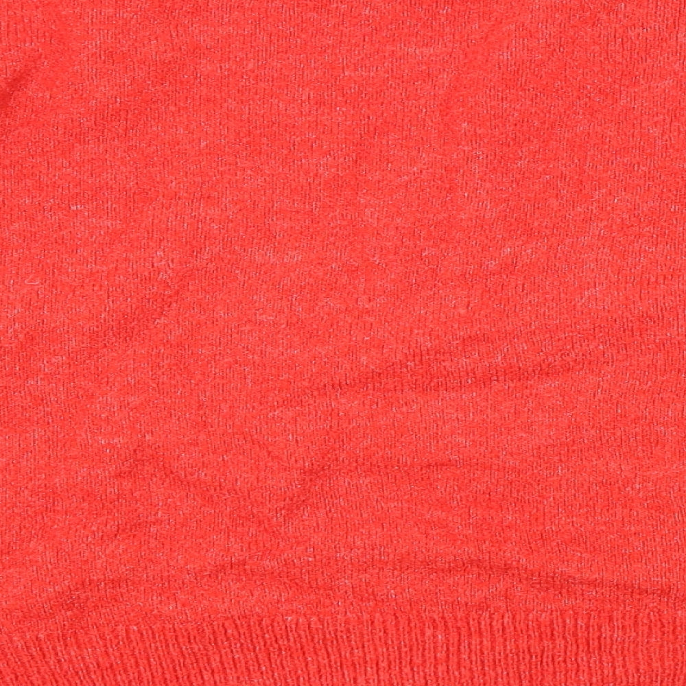 Womens UK Size S H&M Red Pullover Jumper