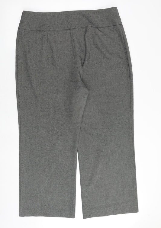 Womens UK Size 20 Marks and Spencer Regular Fit Grey Trousers
