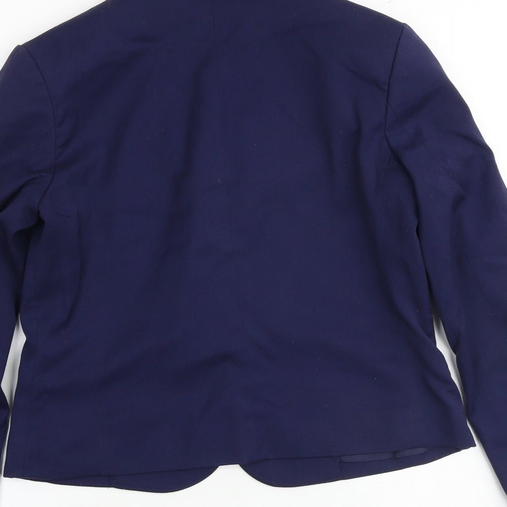 Womens UK Size 10 H&M Blue Jacket