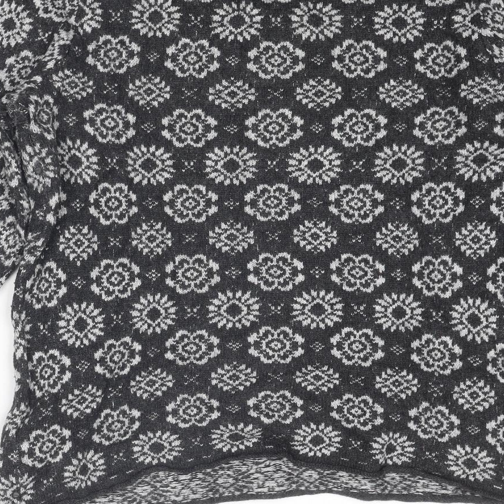 Womens UK Size M H&M Grey Pullover Jumper
