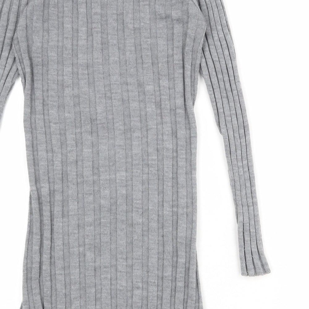 Womens UK Size S Monsoon Grey Cardigan Jumper