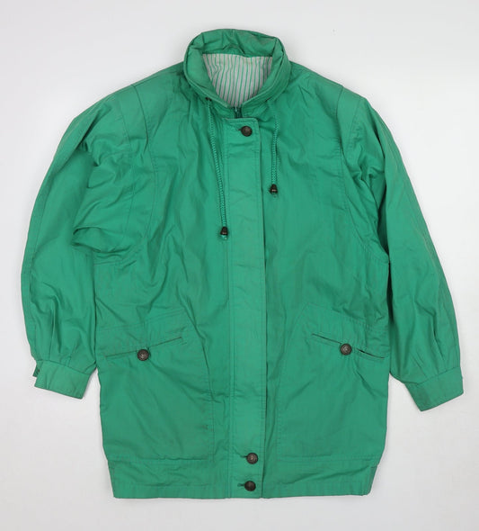 Womens UK Size 14 St Michael Green Overcoat