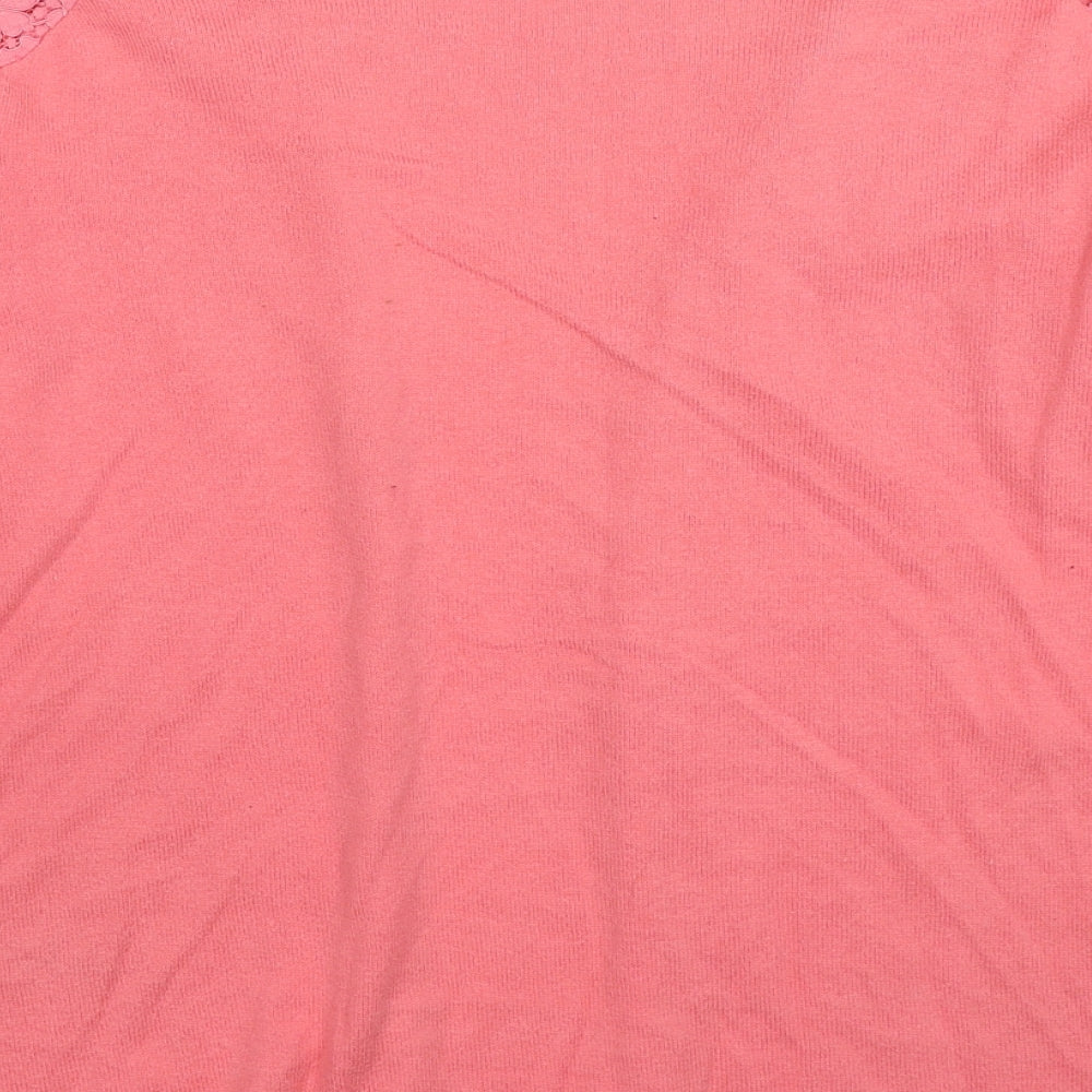 Womens UK Size 12 Very Pink Cardigan Jumper