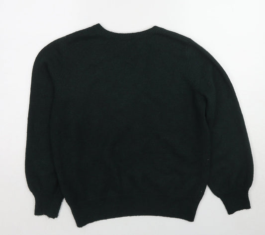 Womens UK Size 6 Miss Selfridge Green Pullover Jumper