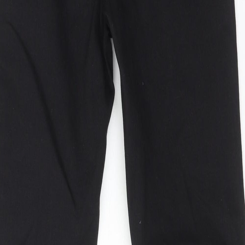 Topshop Womens Black Cotton Skinny Jeans Size 28 in L30 in Regular Zip