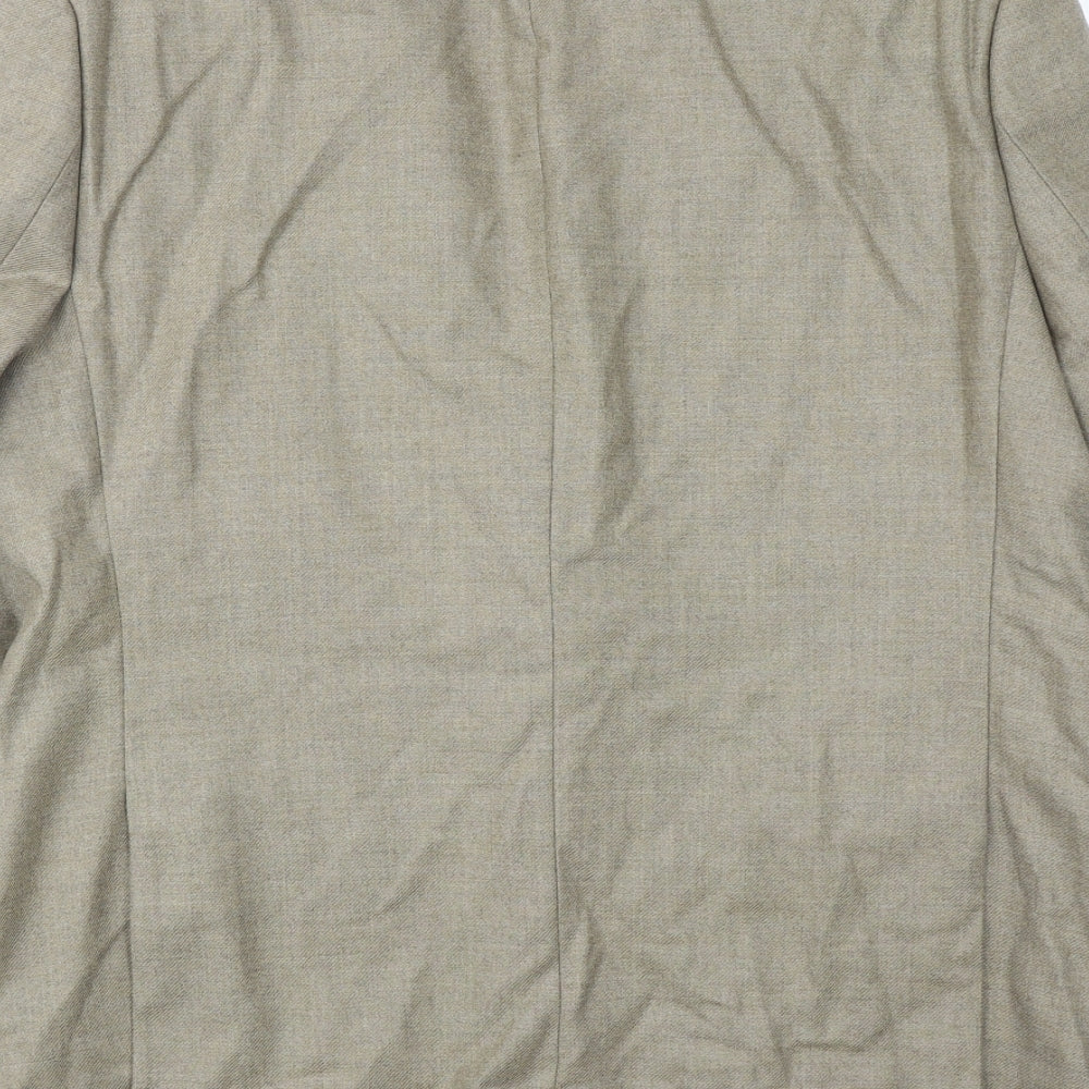 Mens UK Size 42 Hugo James Regular Beige Suit Jacket