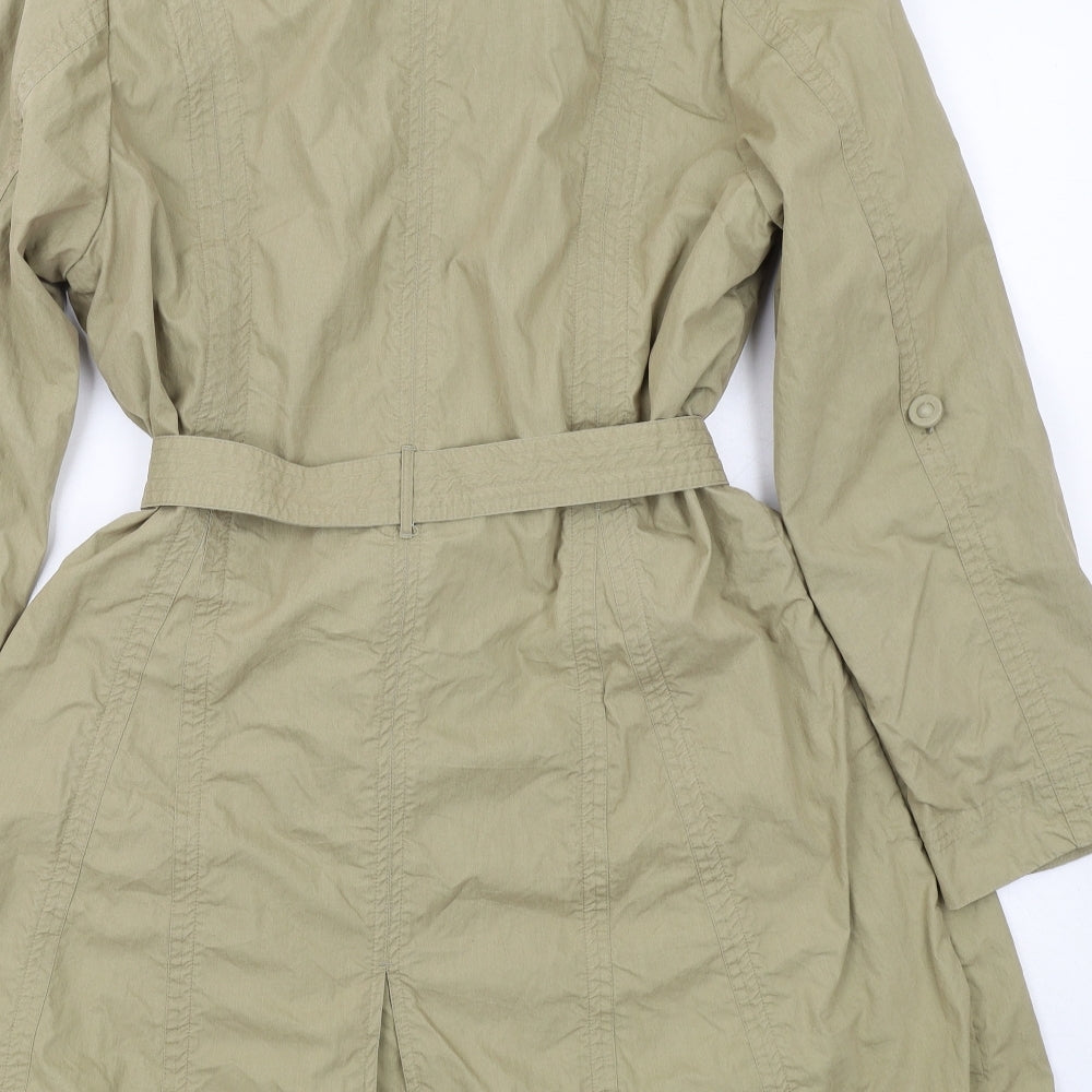 Womens UK Size 14 Per Una Beige Overcoat