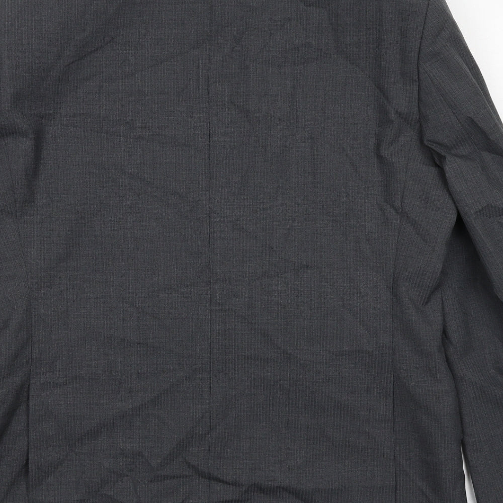 Mens UK Size 40 Marks and Spencer Regular Grey Suit Jacket