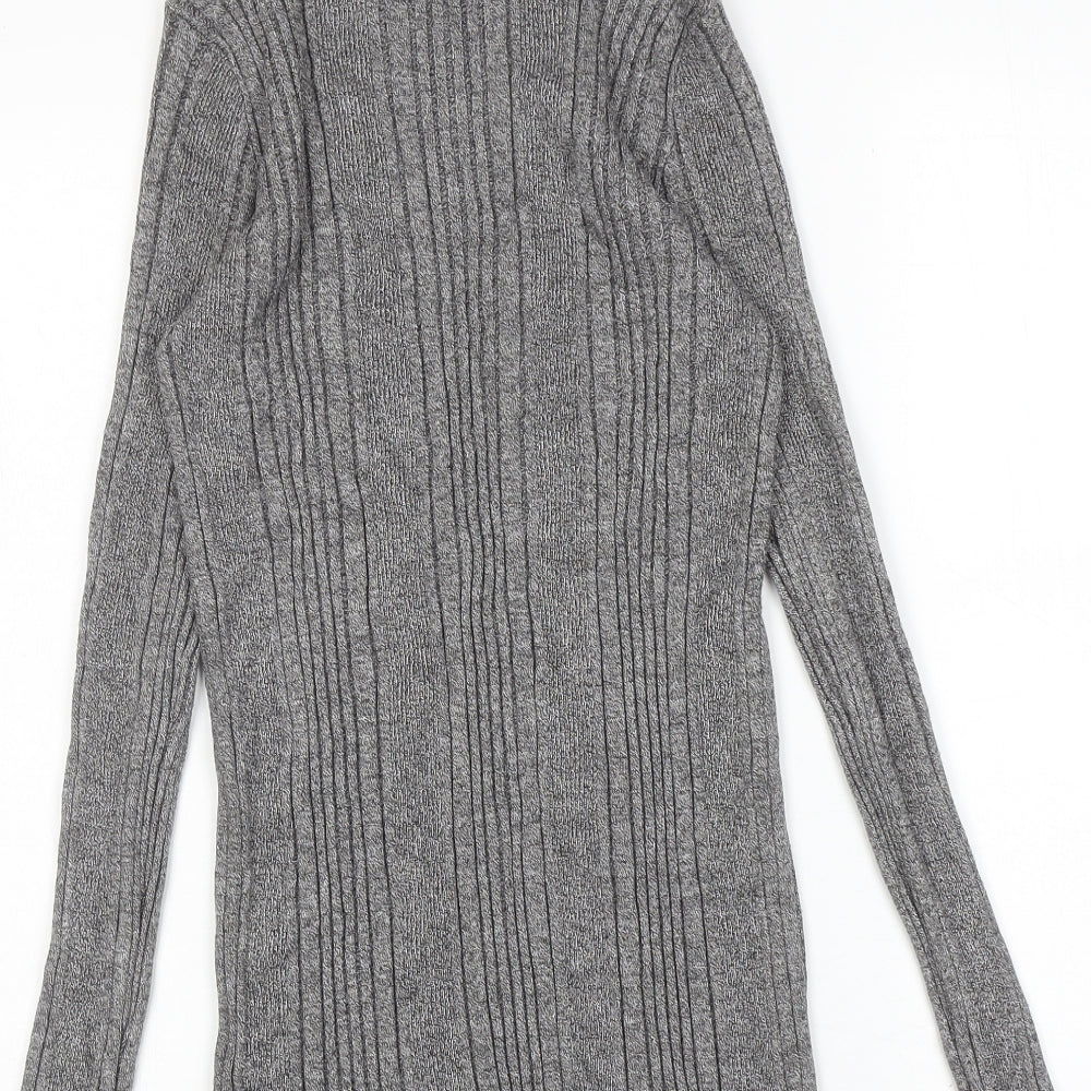 Womens UK Size 12 Marks and Spencer Grey Pullover Jumper