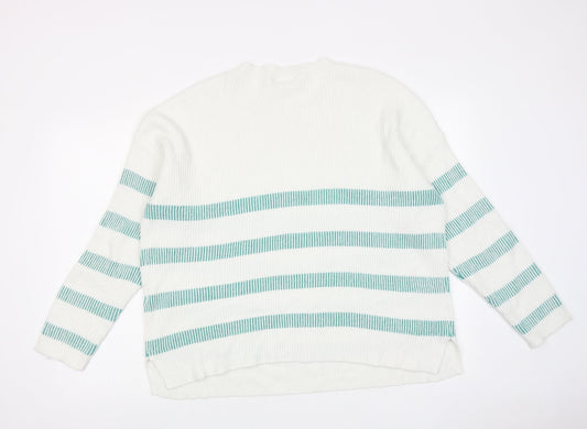 Womens UK Size XL VILA White Pullover Jumper