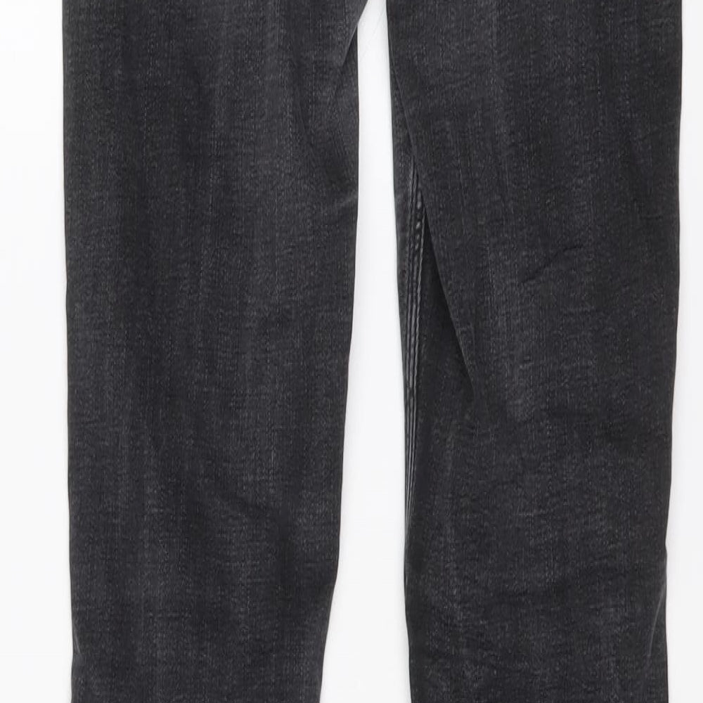 H&M Mens Grey Cotton Skinny Jeans Size 31 in L31 in Slim Button