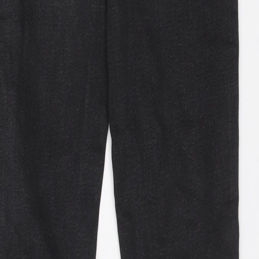 Denim & Co. Womens Black Cotton Skinny Jeans Size 10 L30 in Regular Button