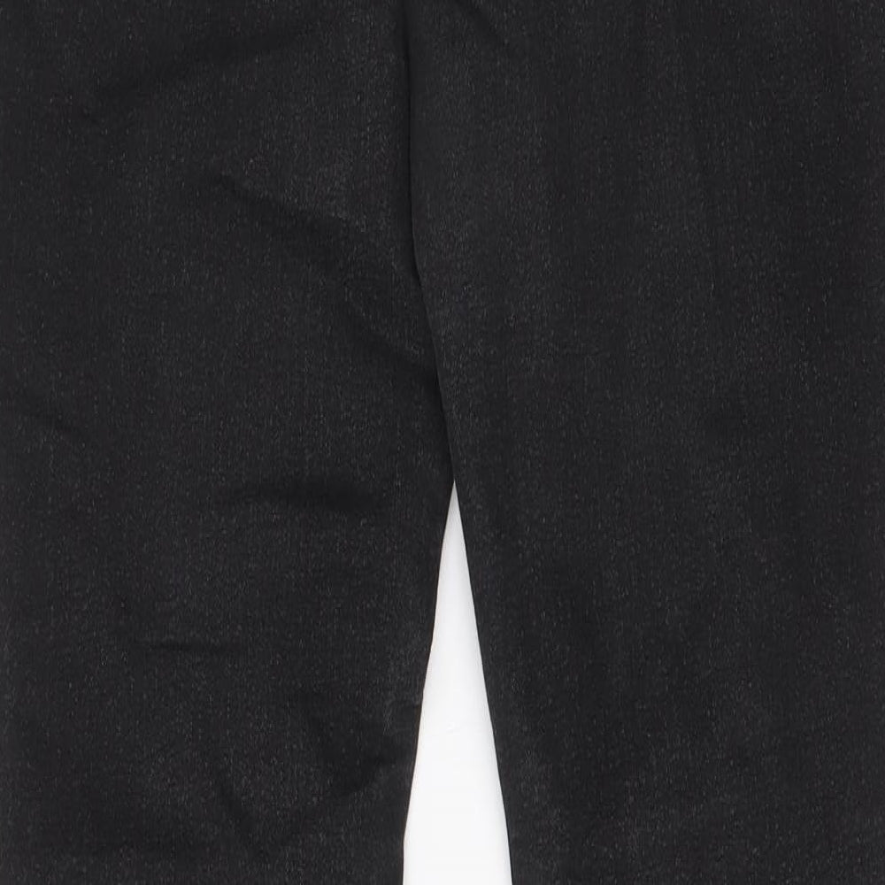 H&M Mens Black Cotton Straight Jeans Size 31 in L29 in Regular Button