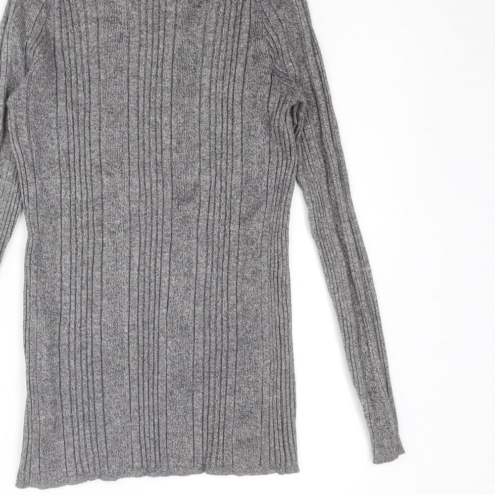 Womens UK Size 14 Marks and Spencer Grey Pullover Jumper