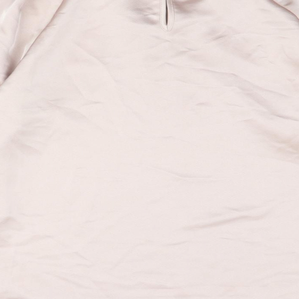 Womens UK Size M VERO MODA Pink Basic Blouse
