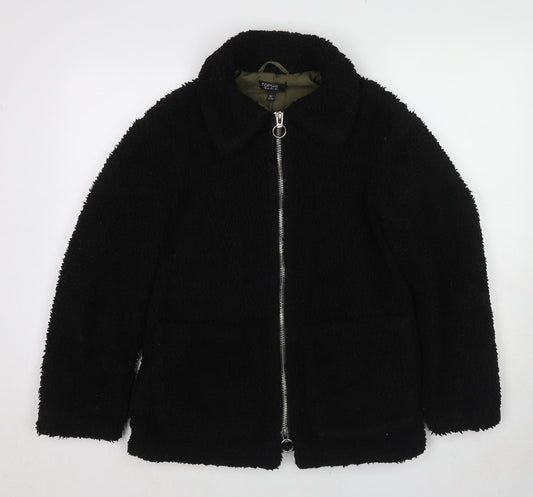 Womens UK Size 6 Topshop Black Jacket