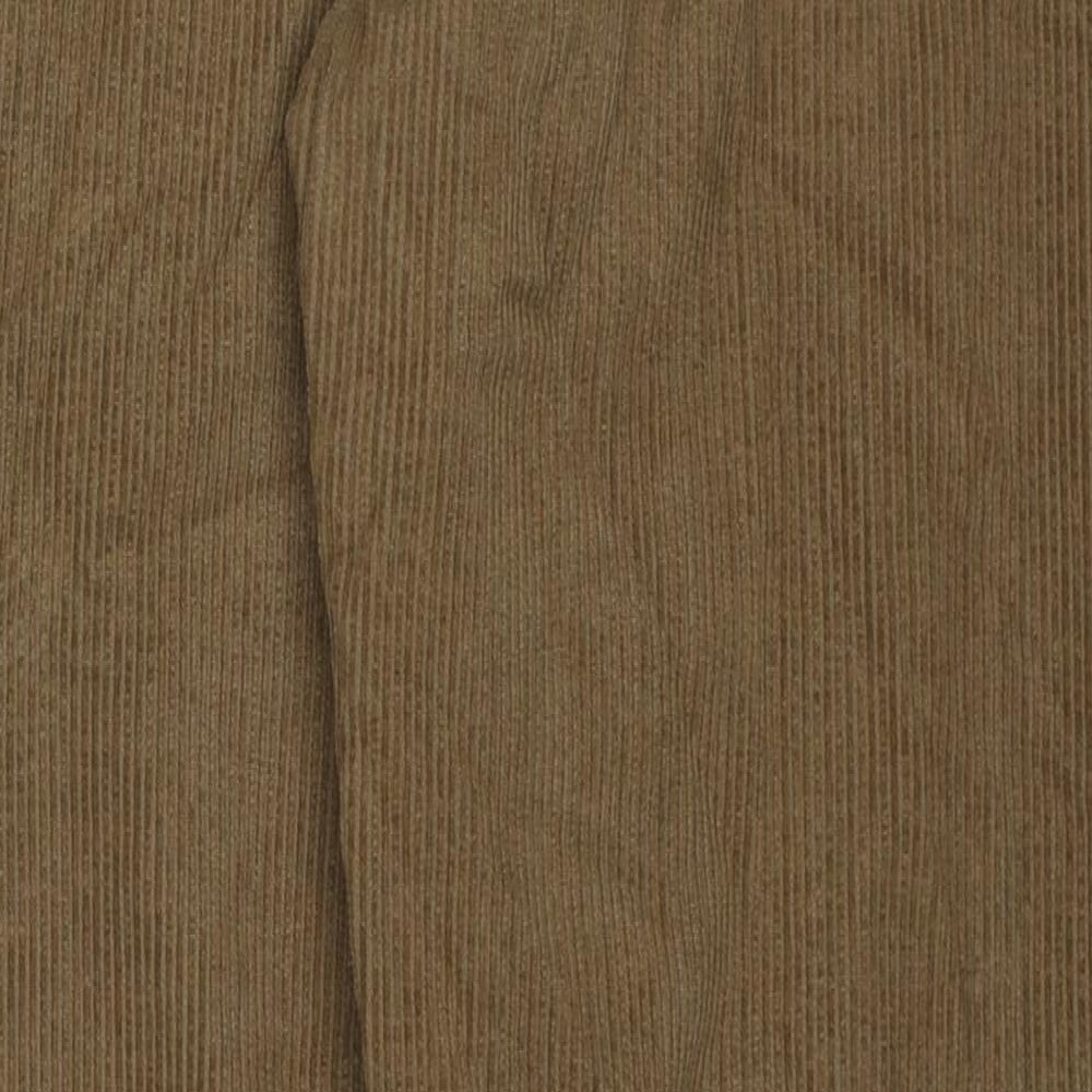 BDG Womens Brown Cotton Trousers Size 29 L30 in Regular Zip