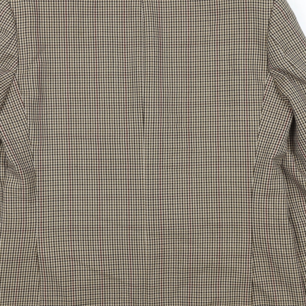 Mens UK Size 40 Mr Harry Regular Brown Suit Jacket
