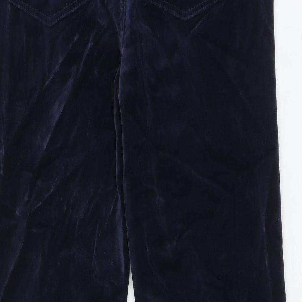 Womens UK Size 8 Marks and Spencer Regular Fit Blue Trousers