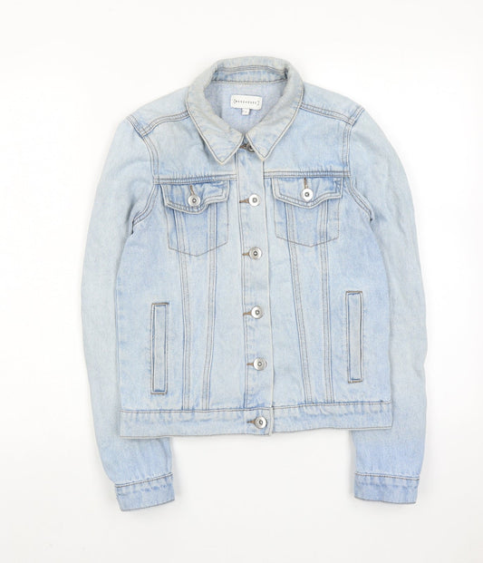 Womens UK Size 6 Warehouse Blue Jacket