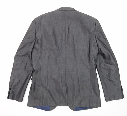 Mens UK Size 42 NEXT Regular Grey Suit Jacket