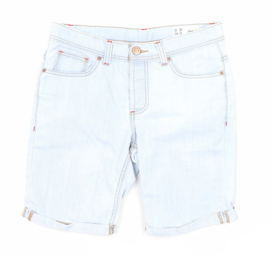 Womens UK Size 30 in Denim & Co. Regular Fit Boyfriend Shorts