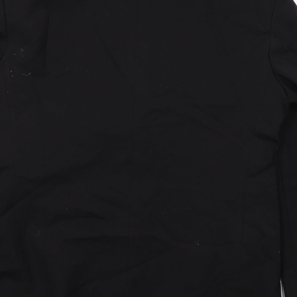Mens UK Size 40 Marks and Spencer Regular Black Suit Jacket