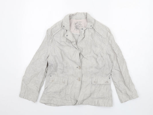 Womens UK Size 12 Olsen Grey Jacket