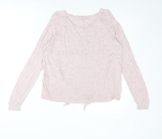 Womens UK Size 12 NEXT Pink Pullover Jumper