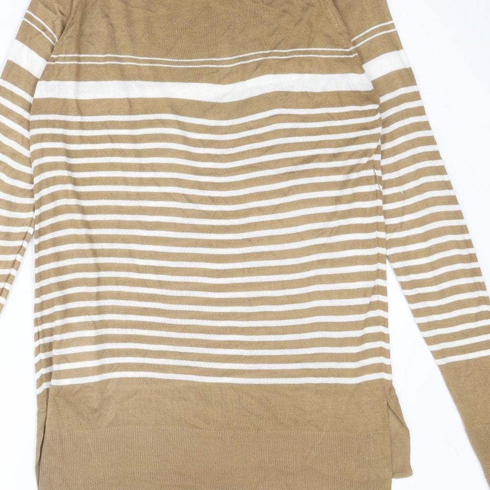 Womens UK Size 10 NEXT Brown Pullover Jumper