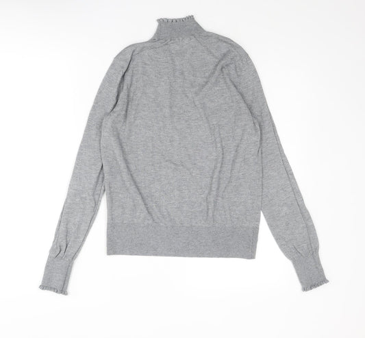 Womens UK Size S H&M Grey Pullover Jumper