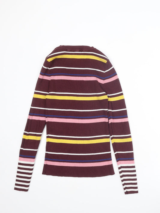 Womens UK Size 12 New Look Multicoloured Pullover Jumper