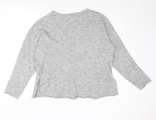 Womens UK Size S H&M Grey Pullover Jumper