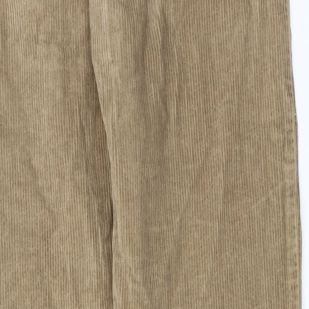 Womens UK Size 28 in ASOS Regular Fit Brown Trousers