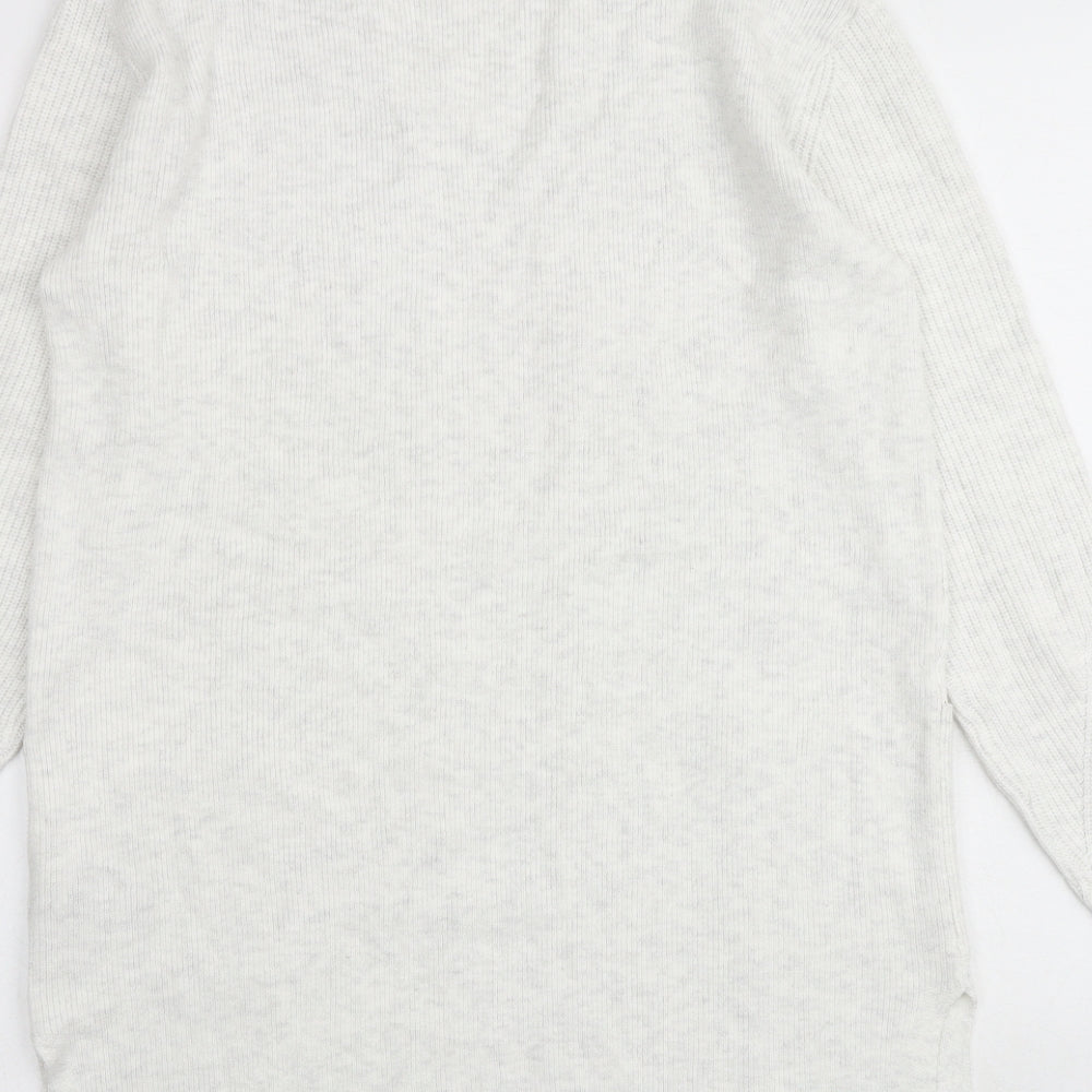 Womens UK Size 8 Marks and Spencer Grey Cardigan Jumper