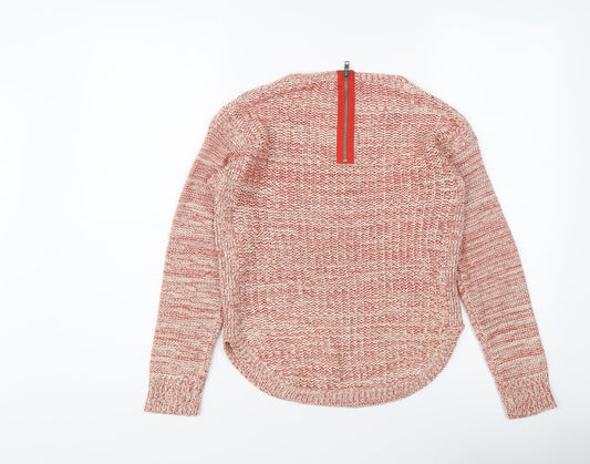 Womens UK Size 8 Marks and Spencer Red Pullover Jumper
