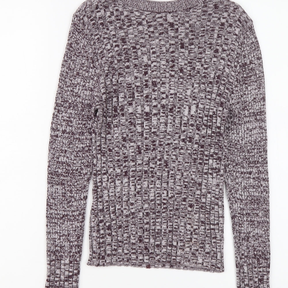Womens UK Size S Topshop Purple Pullover Jumper