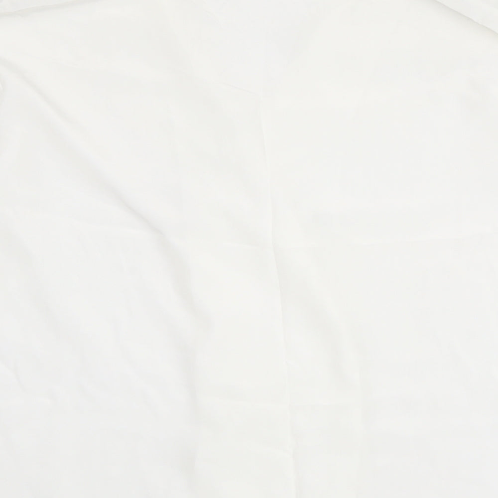 Womens UK Size 16 First Avenue White Basic Button-Up