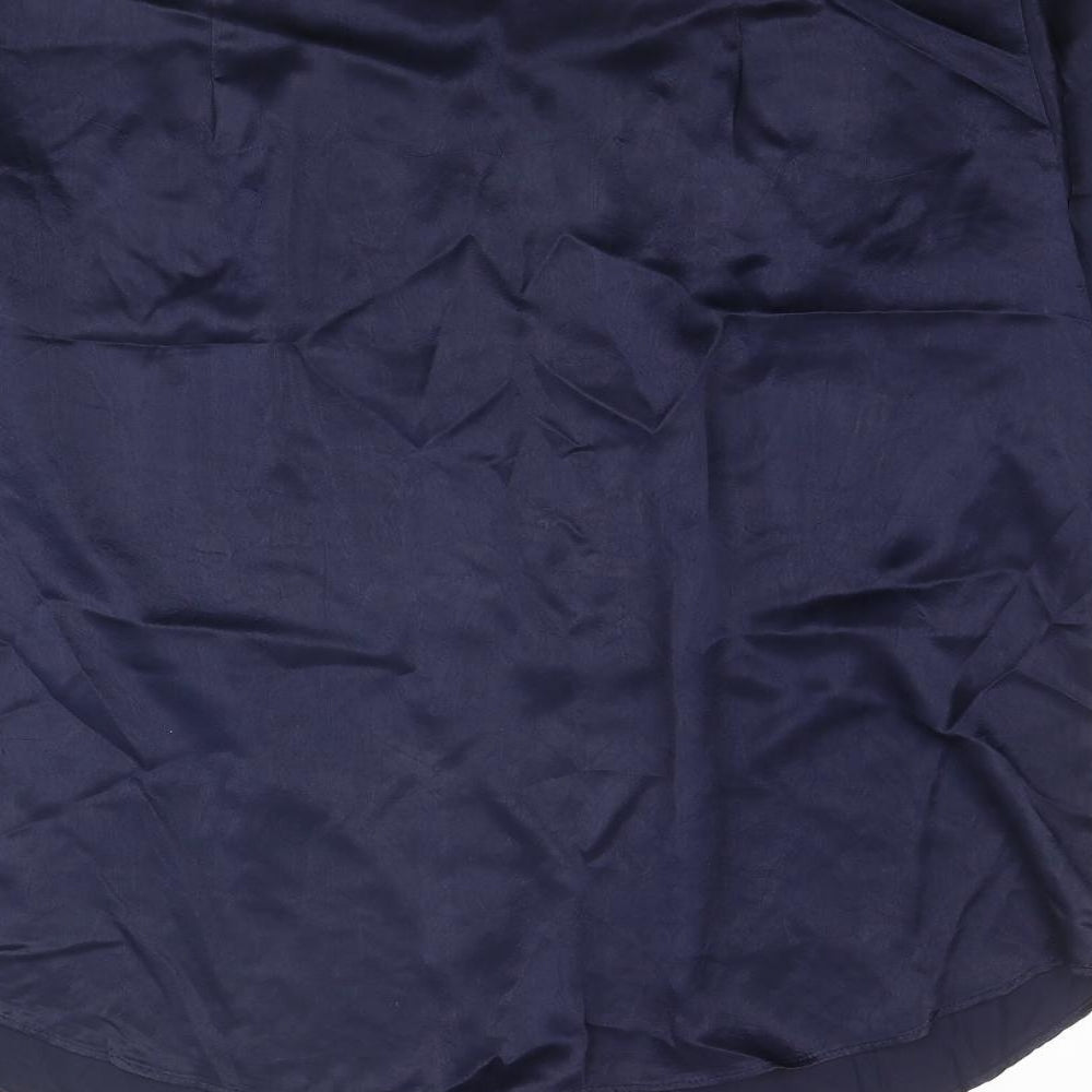 Womens UK Size 10 St Michael Blue Basic Button-Up