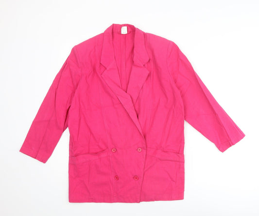 Womens UK Size 10 BHS Pink Jacket