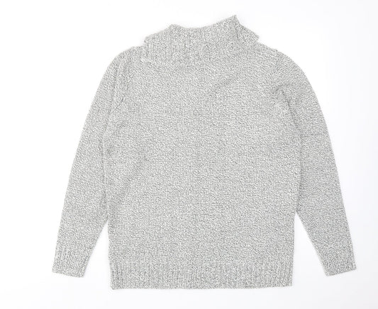 Womens UK Size M Bonmarché Grey Pullover Jumper
